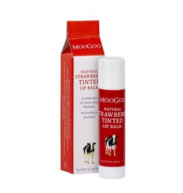 MooGoo Edible Lip Balm 5g – Strawberry Tinted