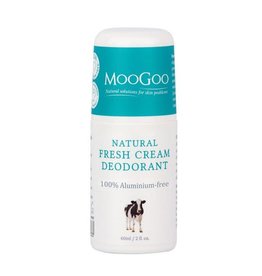 MooGoo Fresh Cream Deodorant - Lemon Myrtle - 60ml