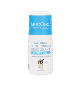 MooGoo Fresh Cream Deodorant - Coconut Cream 60ml