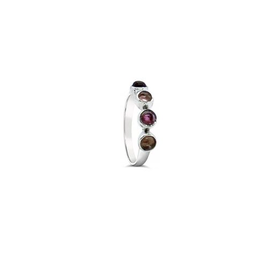 Stones & Silver Tourmaline Multi Stone Ring