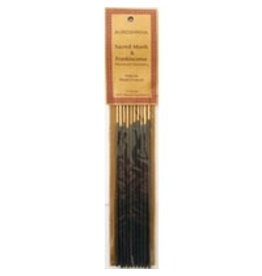 Auroshikha Natural Resin Gum Incense Myrr & Frankincense 10 stick