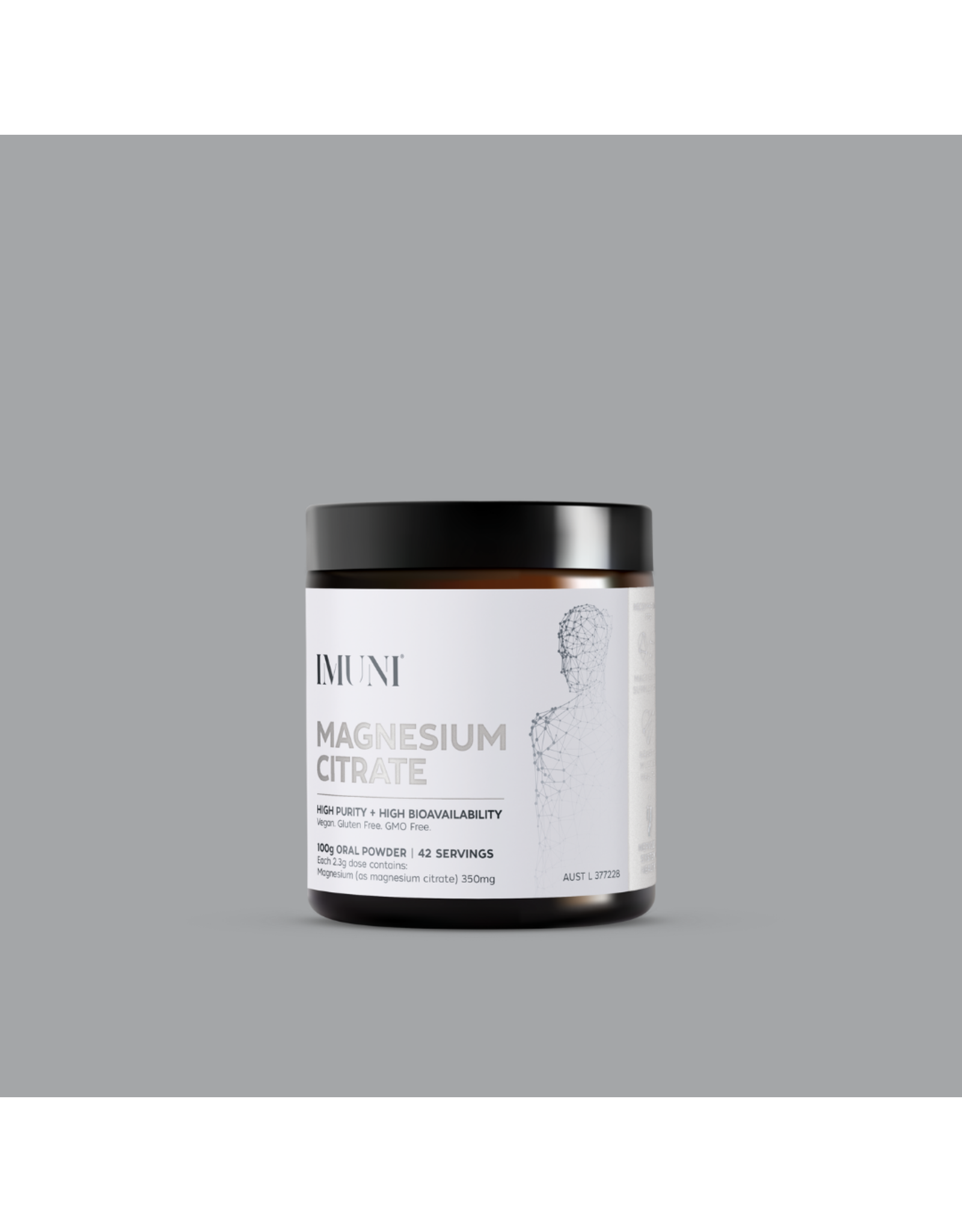 Imuni Magnesium Citrate Oral Powder 100g