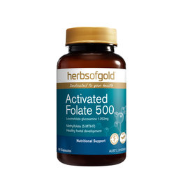 Herbs of Gold Activated Folate 500 60c
