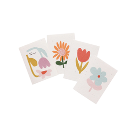 Hello Petal Petal Pals Mini Blooming Cards pk4