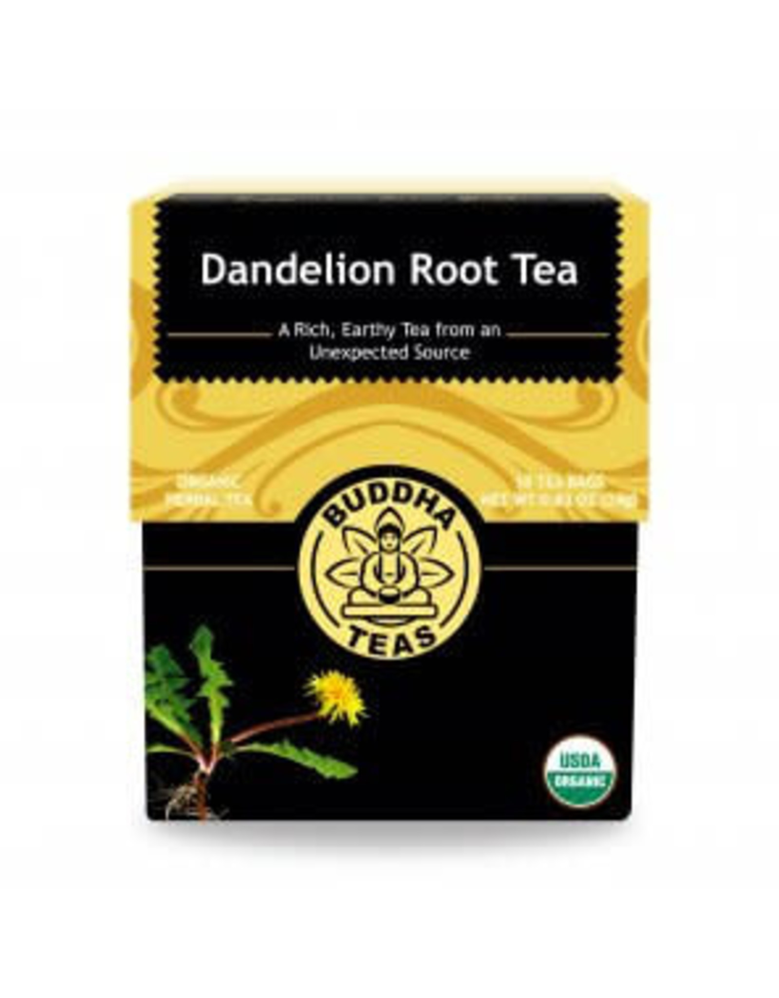 Buddha Teas Dandelion Root Tea x 18 Tea Bags