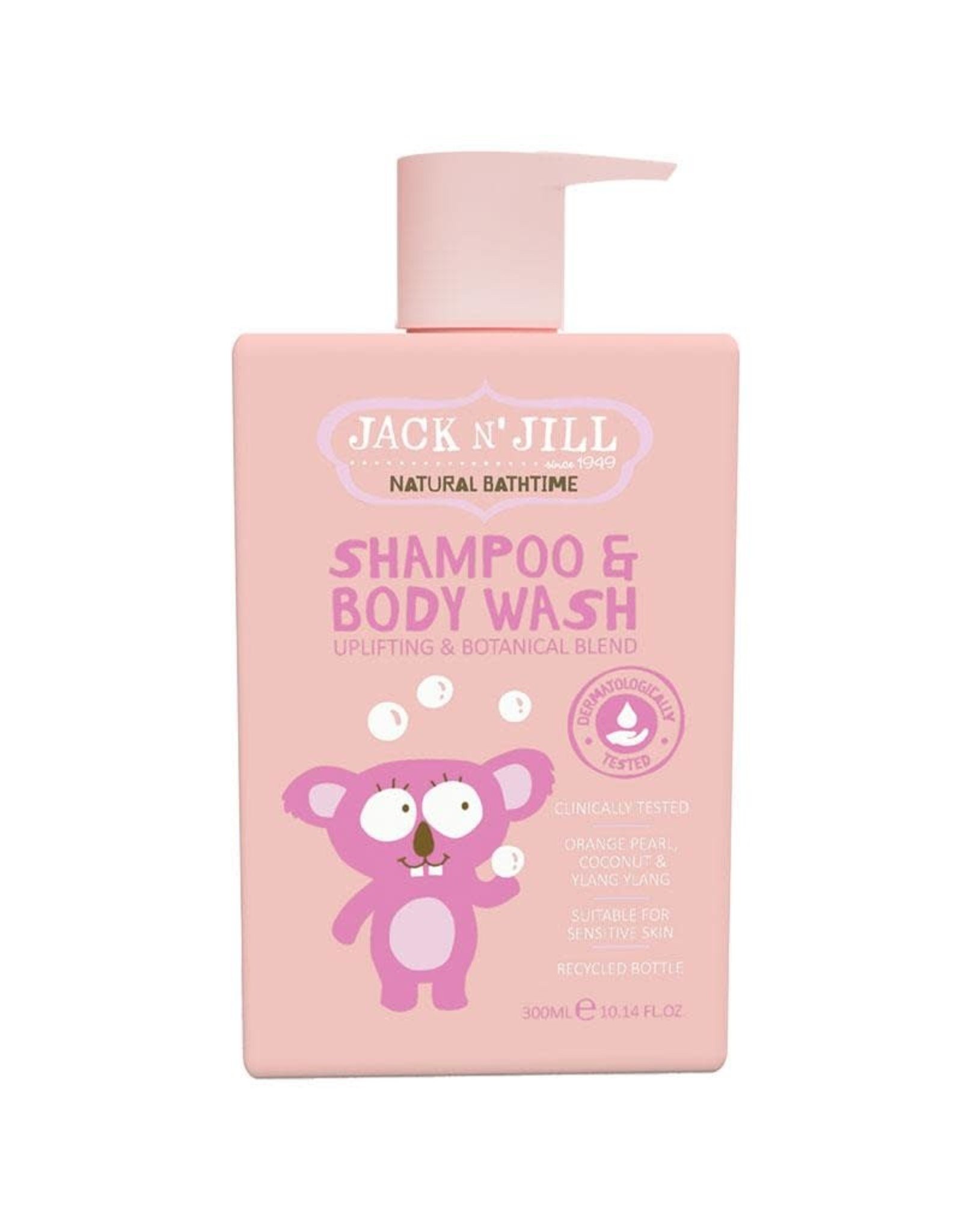 Jack N' Jill Shampoo & Body Wash  Uplifting & Botanical Blend300ml