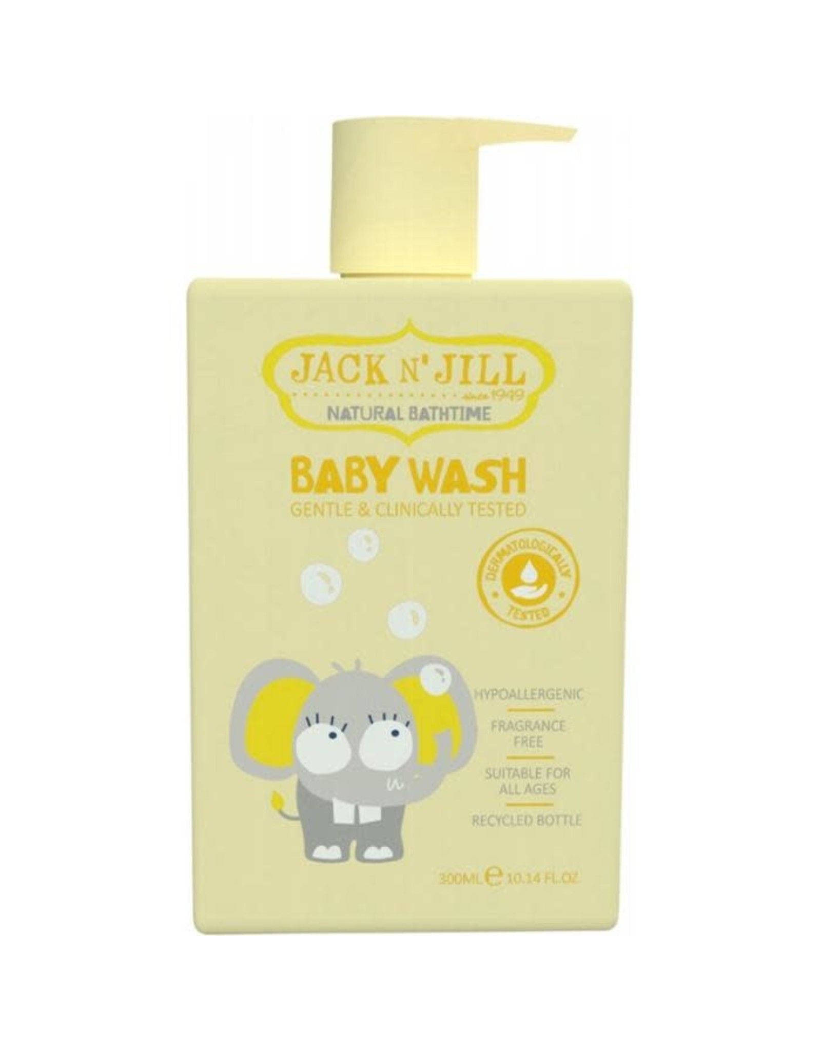 Jack N' Jill Baby Wash Fragrance Free 300ml