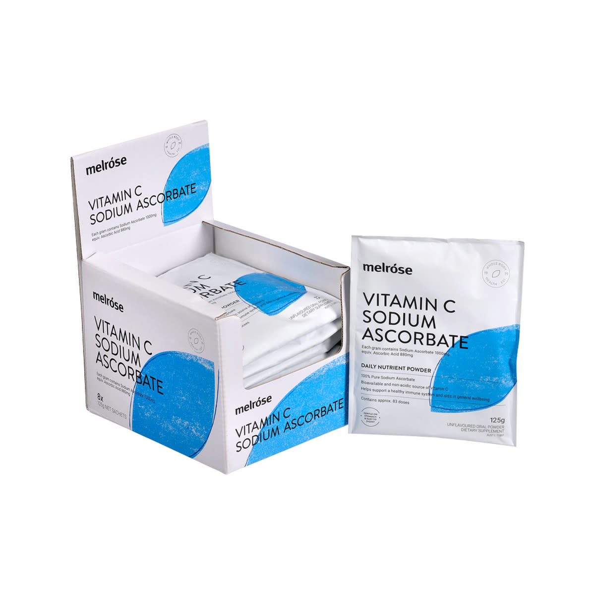 Vitamin C Sodium Ascorbate 125g The Natural Health & Wellness Store