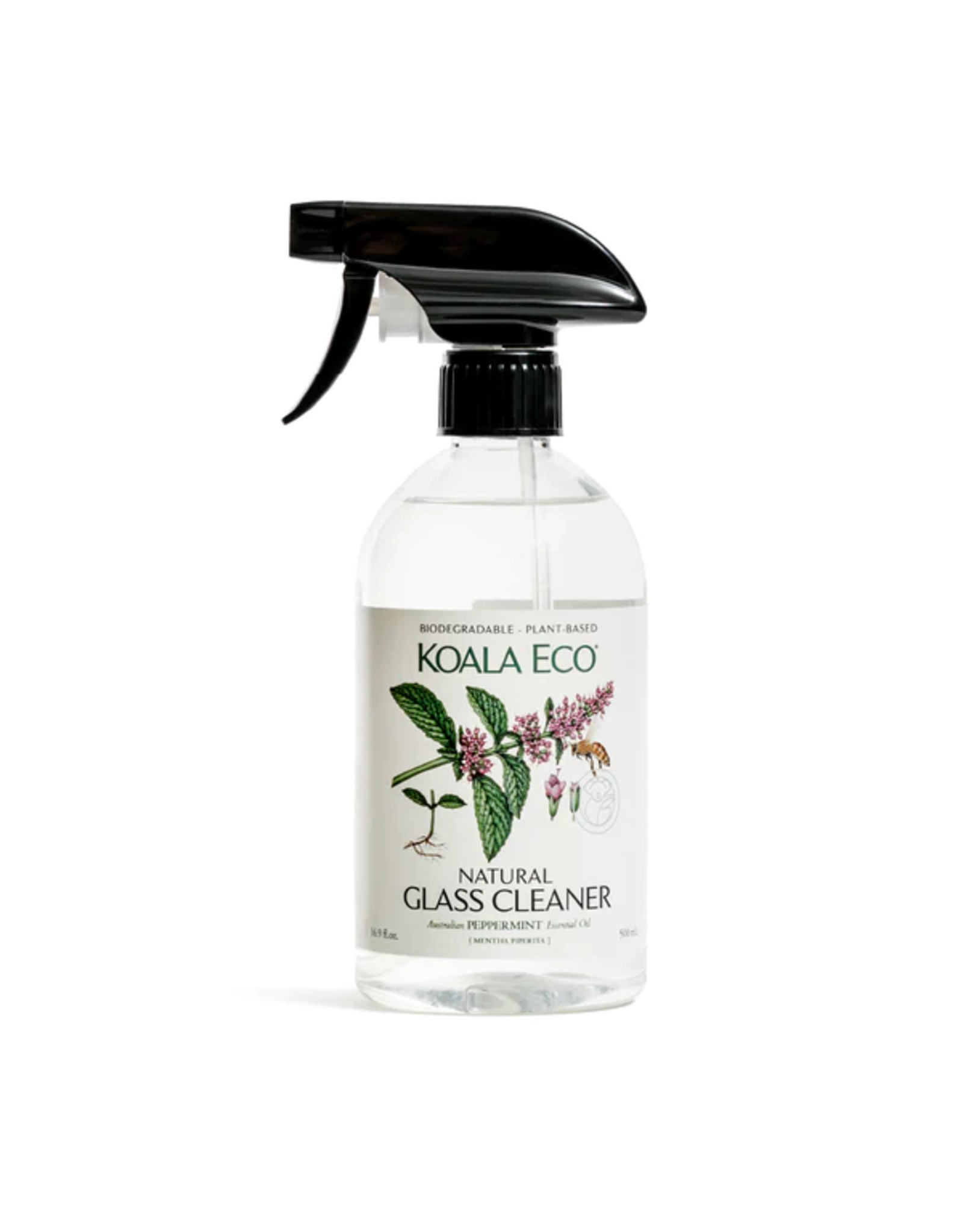 Koala Eco Glass Cleaner Peppermint Essential Oil 500ml