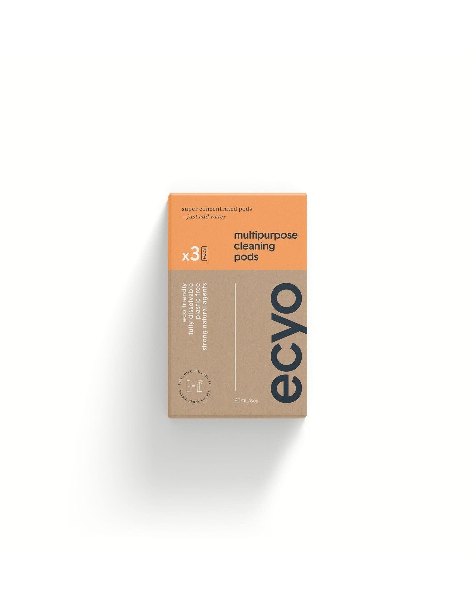 Ecyo Cleaning Pods Multipurpose 3 x 20ml