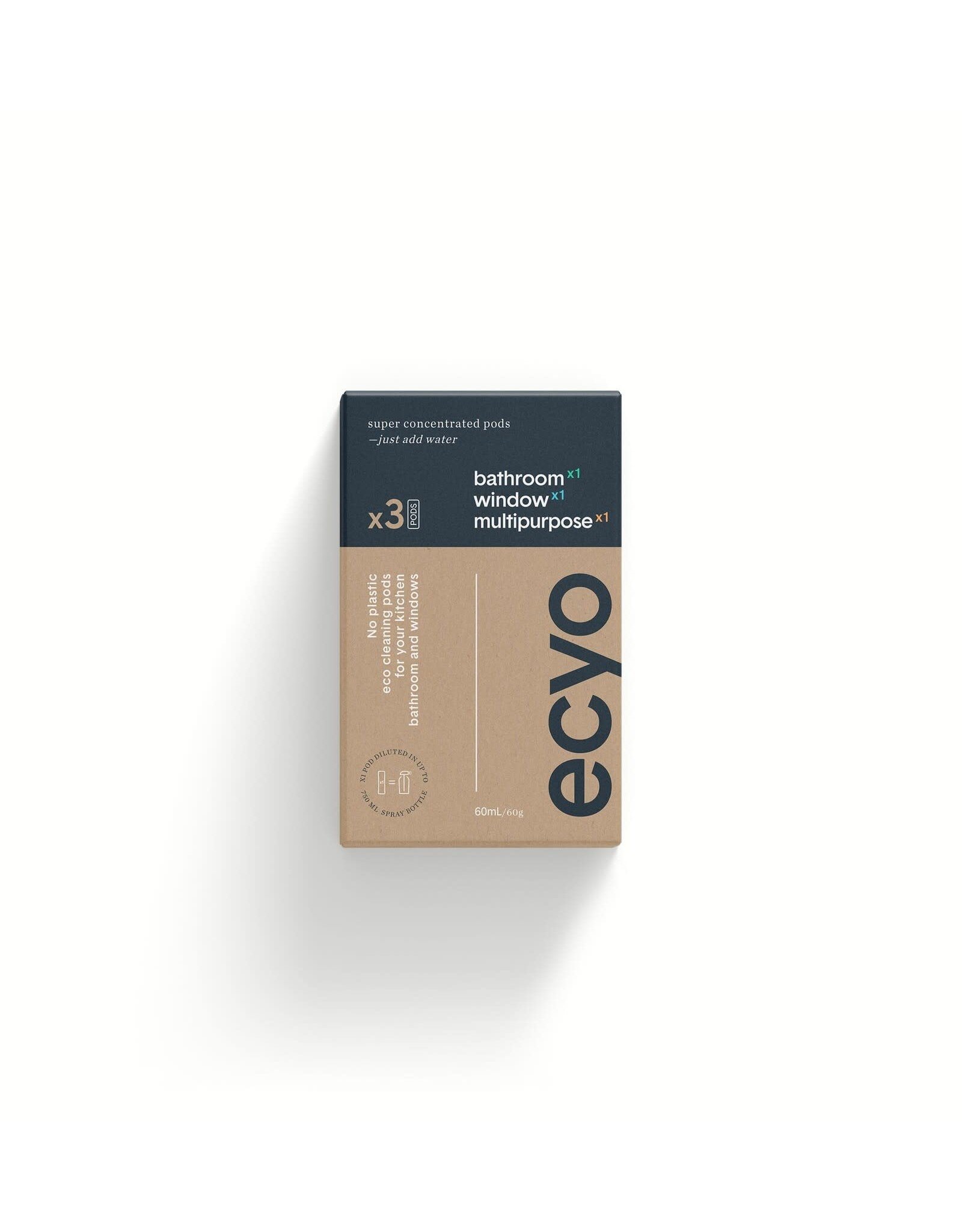 Ecyo Cleaning Pods Mixed Box 3 x 20ml