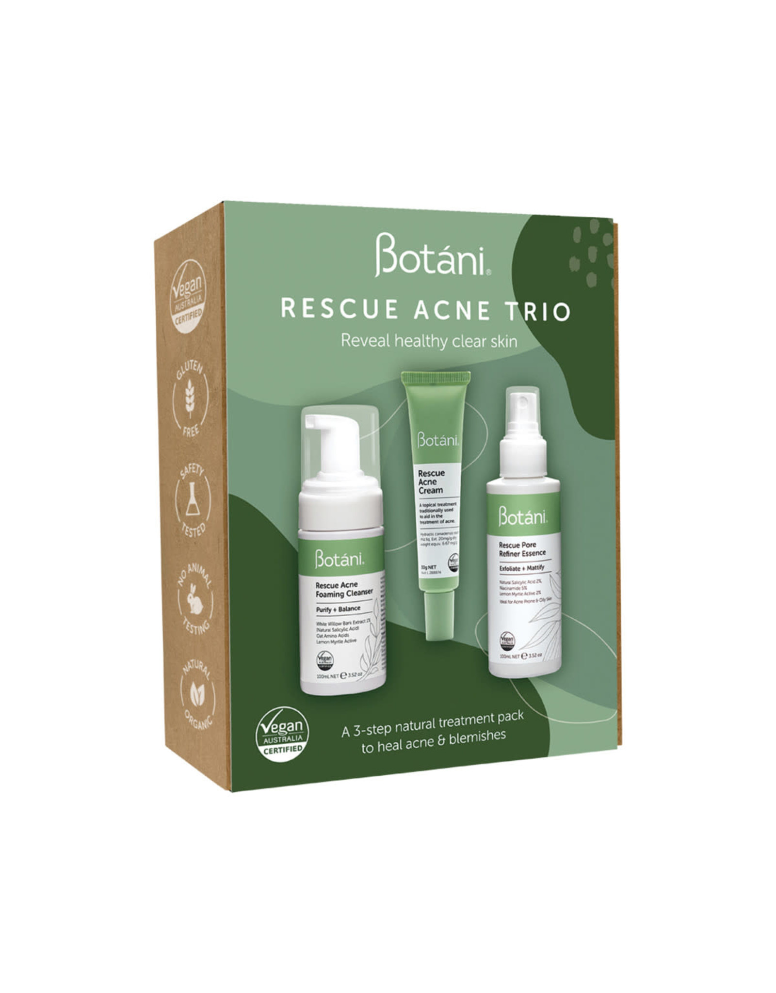 Botani Rescue Acne Trio Pack