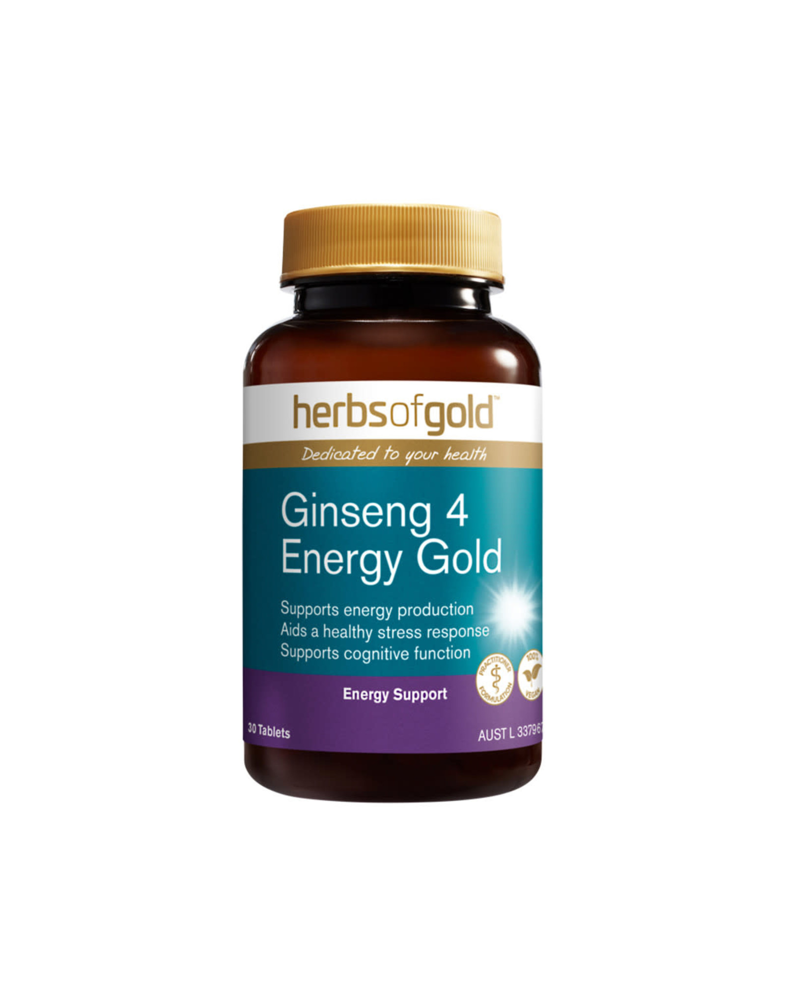 Herbs of Gold Ginseng 4 Energy Gold