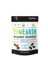 Yum Earth Organic Licorice Black 142g