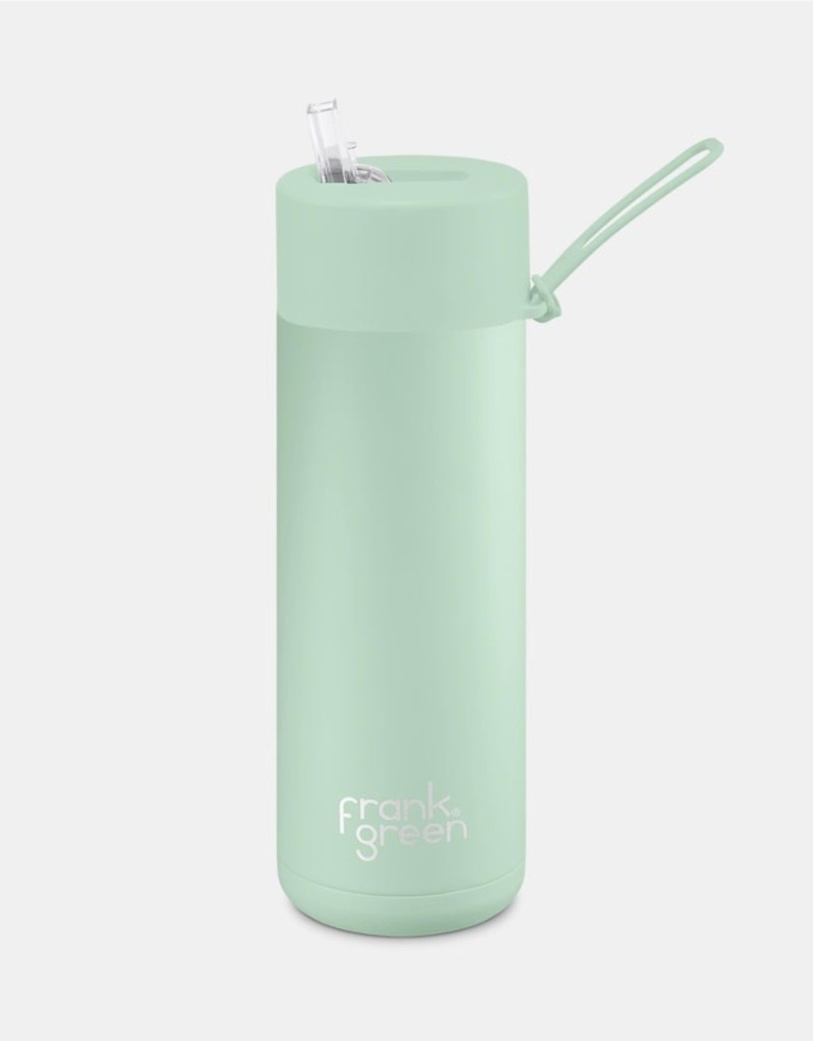 20oz Stainless Steel Ceramic Reusable Bottle with Straw