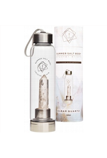 Summer Salt Body Crystal Elixir Glass Water Bottle