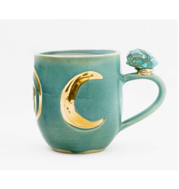 Carys Martin Ceramics Turquoise Crystal Mug