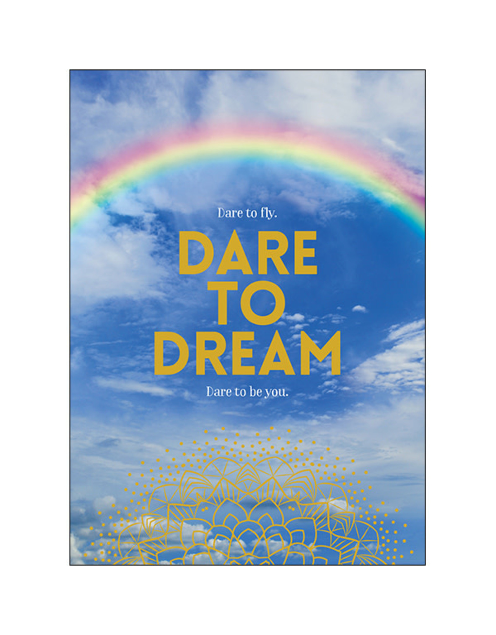 Affirmations Publishing House Spiritual Inspiration Card - Dare to Dream