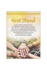 Affirmations Publishing House Inspirational Friendship Card - Best Friend