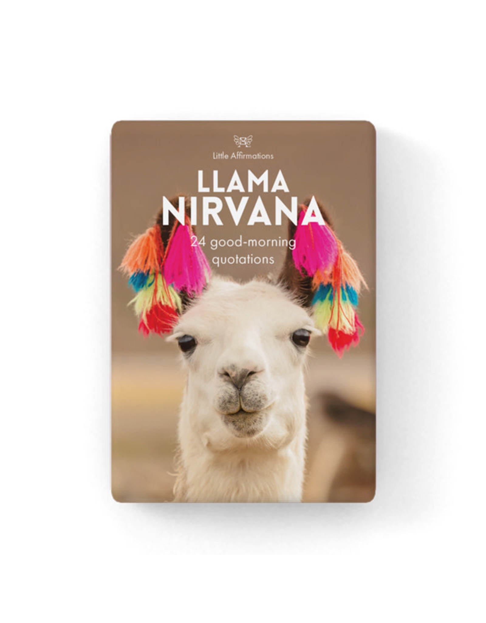 Affirmations Publishing House Llama Nirvana - 24 Affirmations Cards & Stand