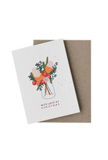 Hello Petal Blooming Plantable Xmas Cards