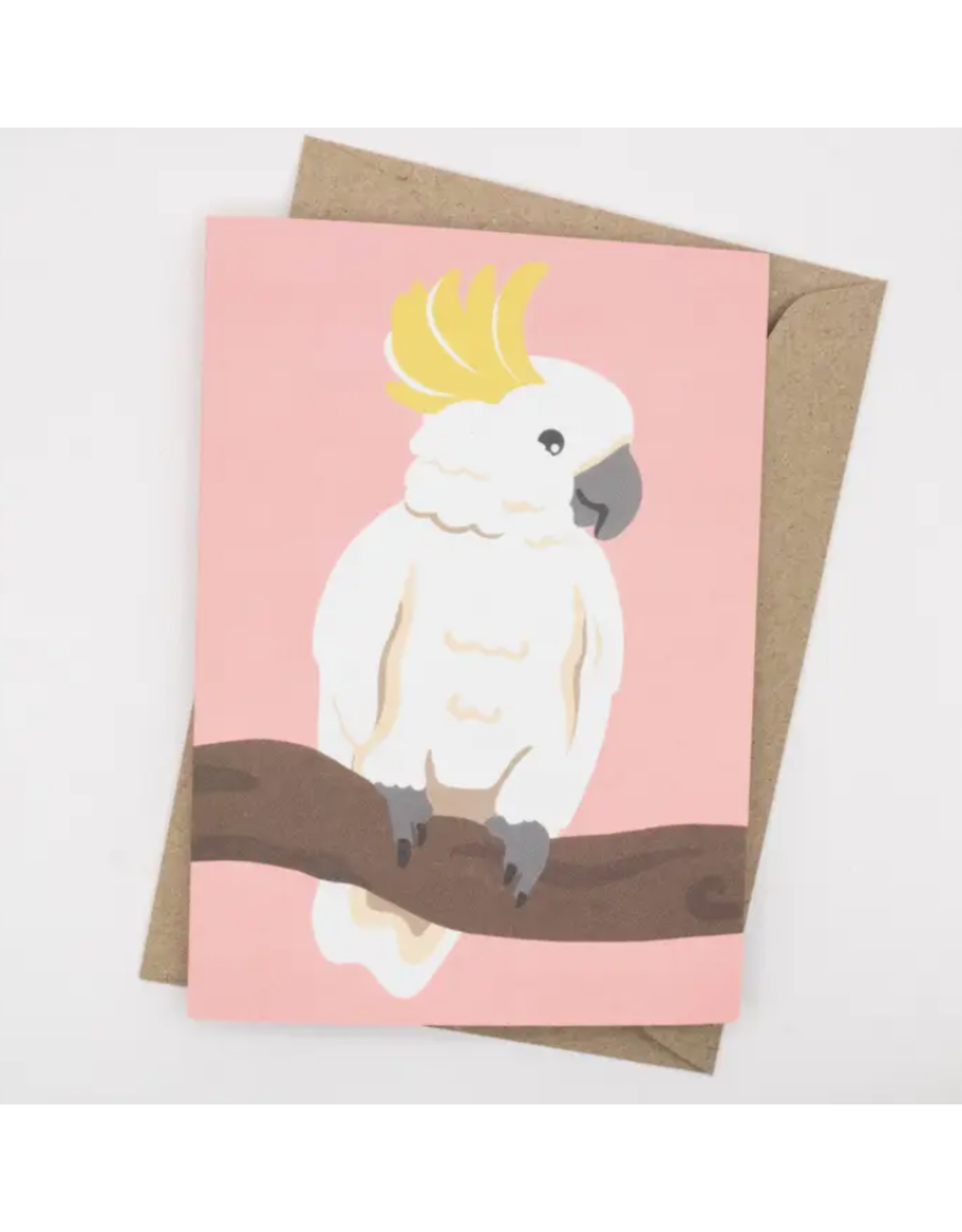 Tilly Scribbles Cockatoo Card
