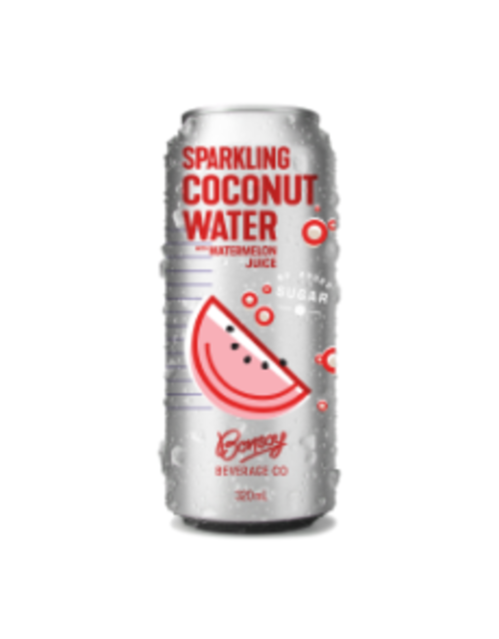Spiral Foods Sparkling Coconut Water Watermelon 320ml