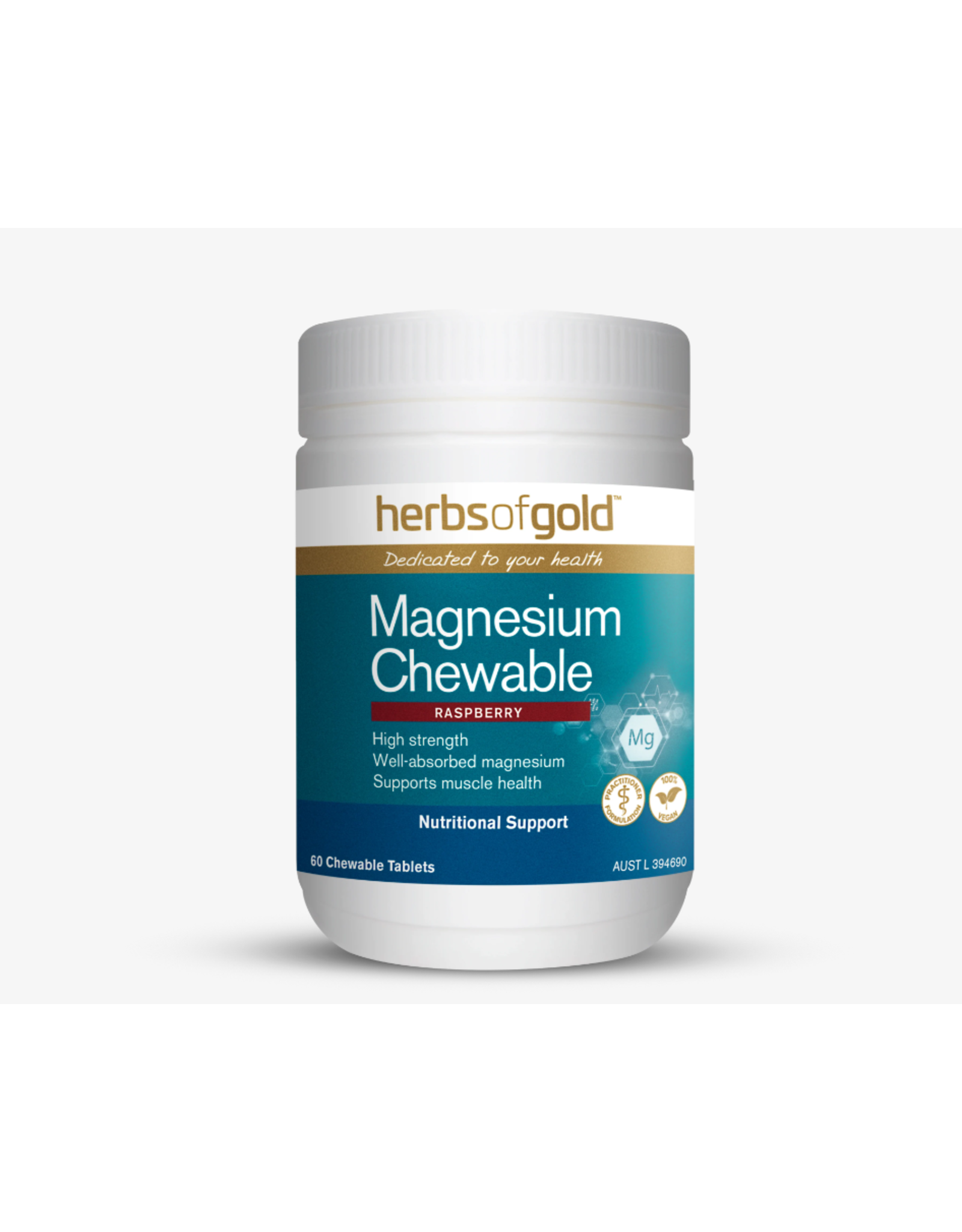 Herbs of Gold Magnesium Chewable 60t