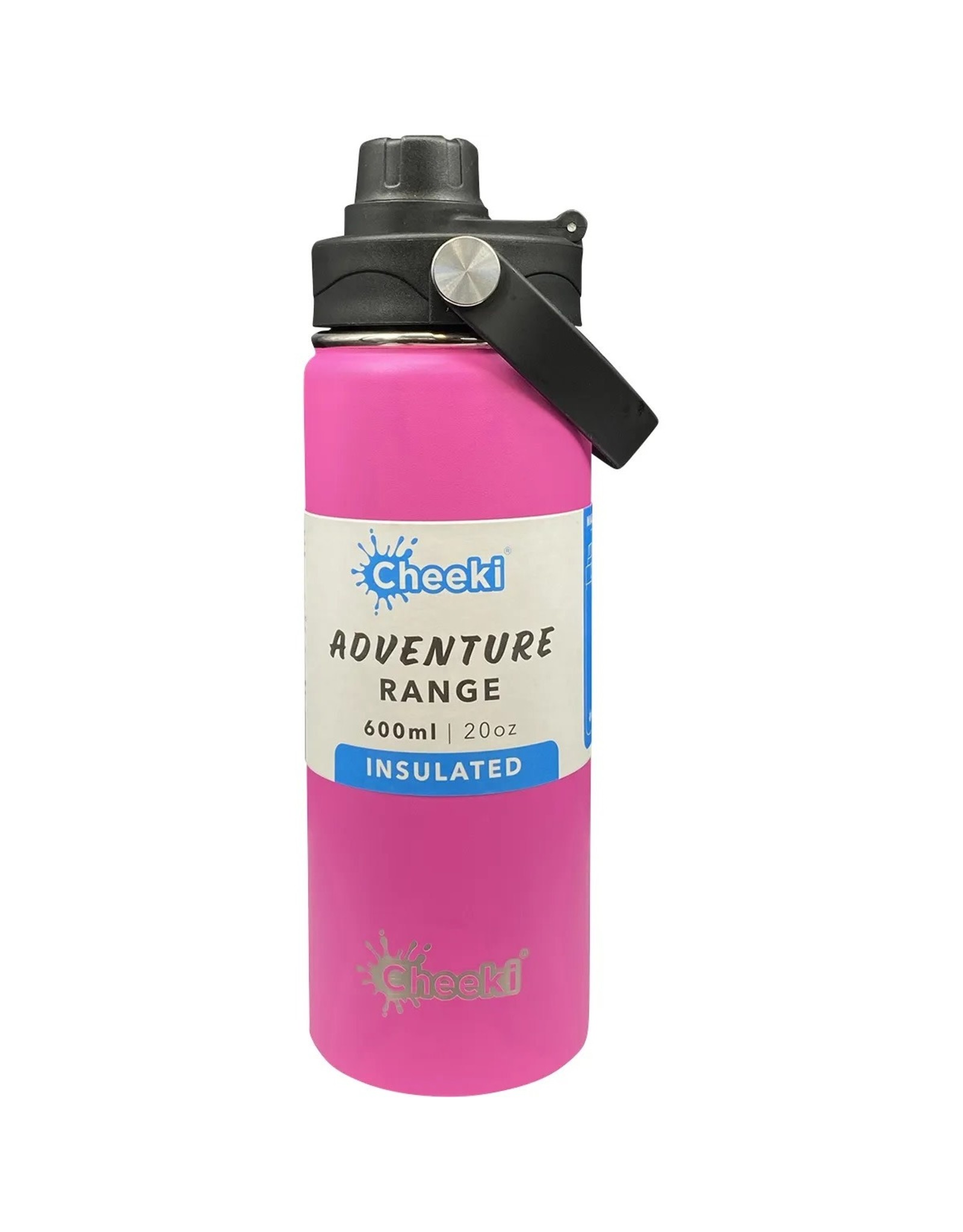 Cheeki Stainless Steel Bottle Adventure Insulated 600ml