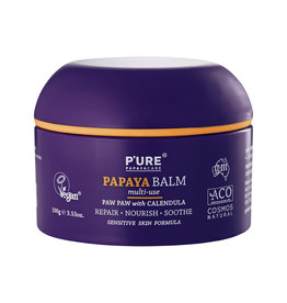 P'ure Papayacare Papaya Balm Multi-Use (Paw Paw with Calendula) 100g Tub