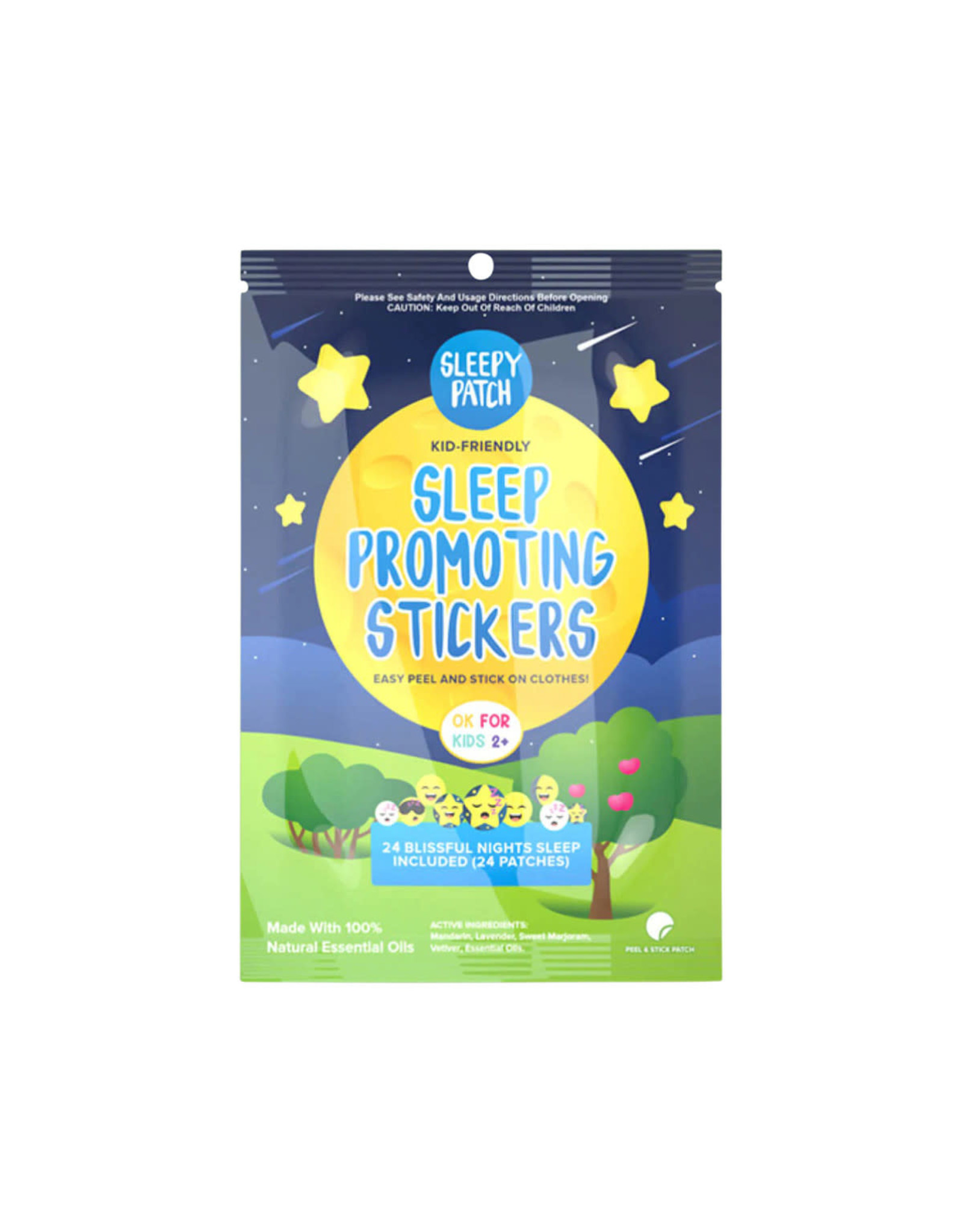 The Natural Patch Co SleepyPatch Organic Sleep Promoting Stickers x 24 Pack