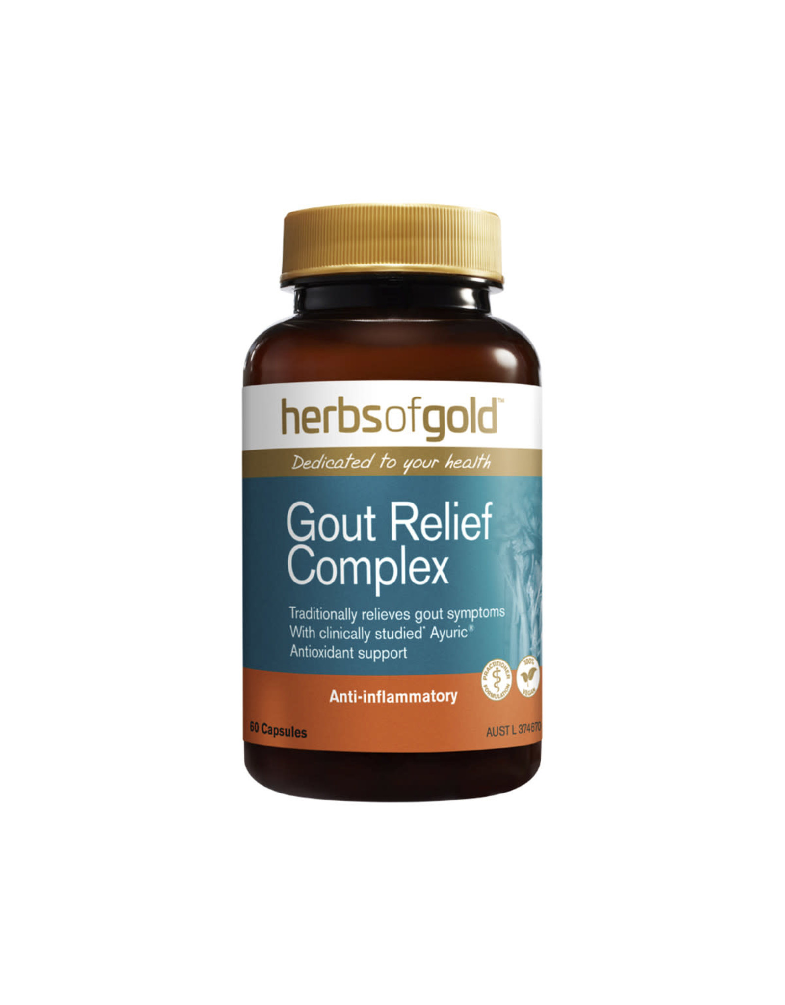 Herbs of Gold Gout Relief Complex 60C