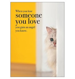 Affirmations Publishing House When You Lose Someone - Animal Greeting Card