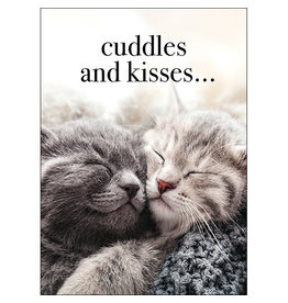 Affirmations Publishing House Cuddles and Kisses - Animal Greeting Card