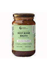 NutraOrganics Beef Bone Broth Concentrate - Native Herb 390g
