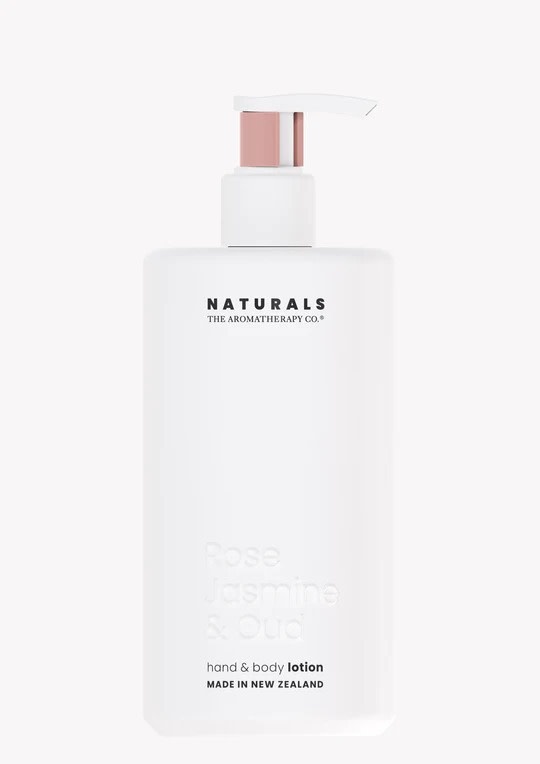 Naturals Hand & Body Lotion 400ml Rose & Jasmine Oud The Natural Health & Wellness Store