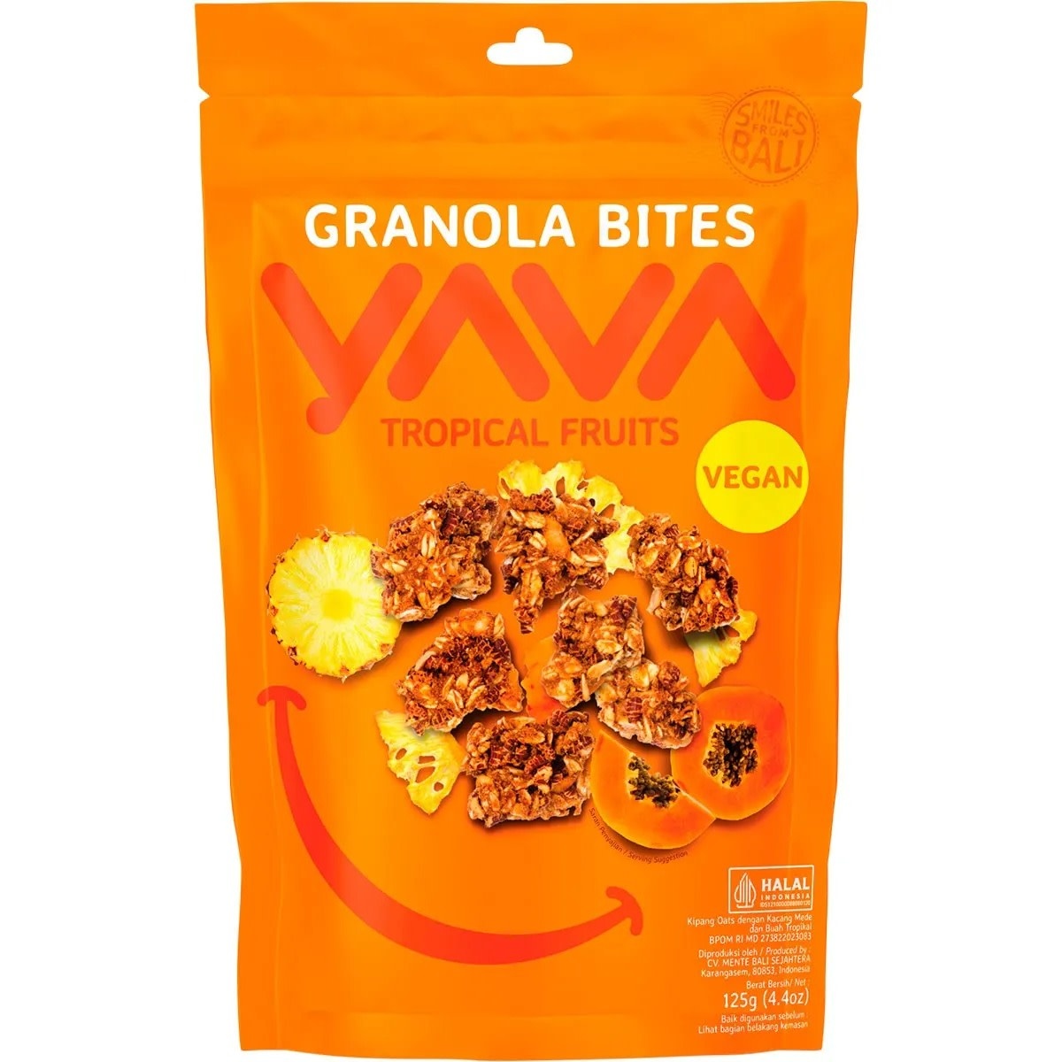 Granola Bites Tropical Fruit 125g The Natural Health & Wellness Store