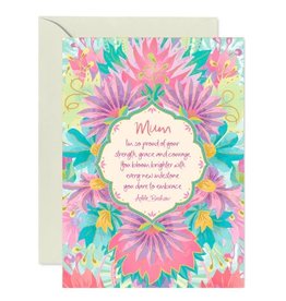 Intrinsic Mum Bloom Brighter Greeting Card
