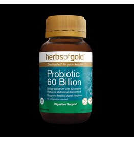 Herbs of Gold Probiotic 60 Billion 60c