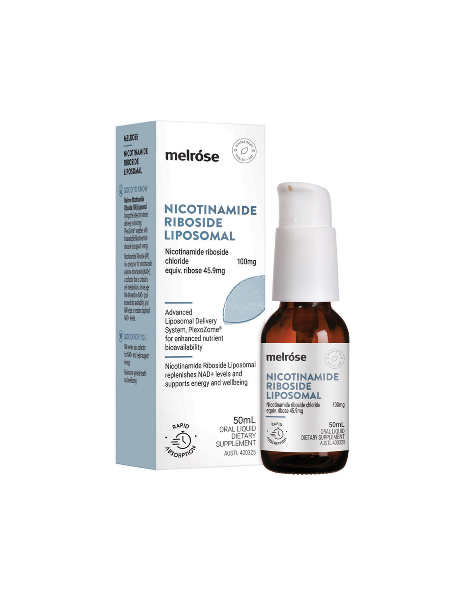 Melrose Liposomal Nicotinamide Riboside Oral Liquid 50ml