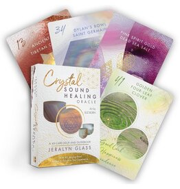 Crystal Sound Healing Oracle:  A 48 Card Deck and Guidebook with 48 Singing Bowl Audios