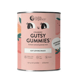 NutraOrganics Gutsy Gummies (Gut Loving Snack) Strawberry 150g