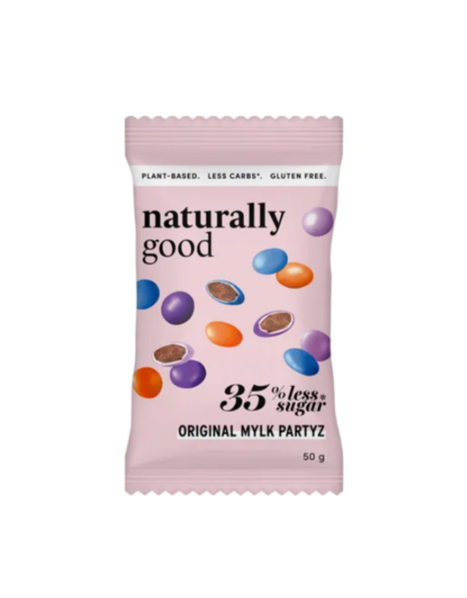 Naturally Good Original Mylk Partyz 35% less sugar 50g