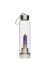 Silverstone Crystal Glass Water Bottle