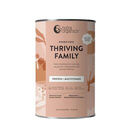 NutraOrganics Thriving Family Protein Double Choc 450g