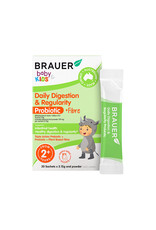 Brauer Baby & Kids Daily Digestion & Regularity Probiotic + Fibre Sachets Oral Powder 3.15g x 30 Pack