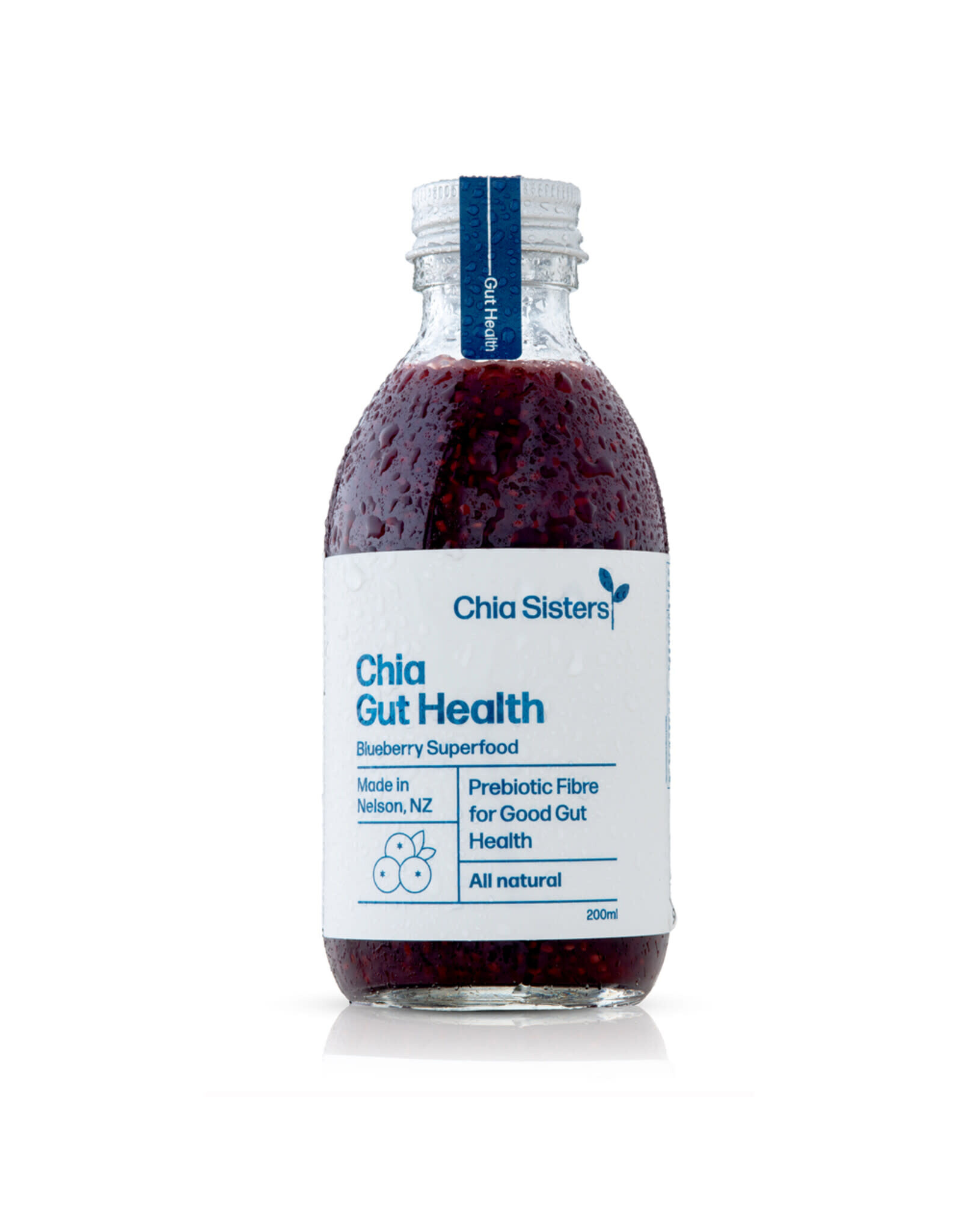Chia Sisters Chia Gut Health Blueberry Superfood 200ml