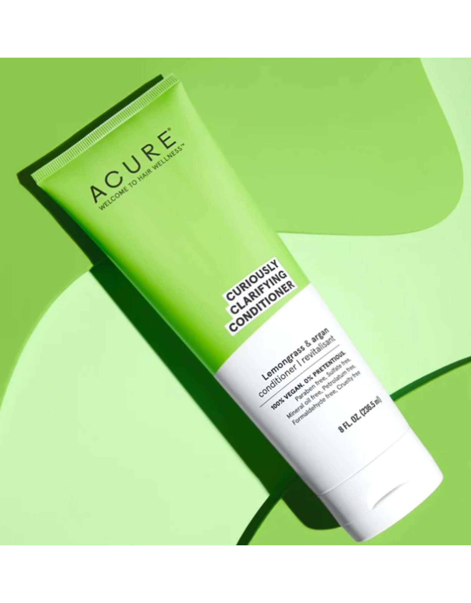 Acure Curiously Clarifying Conditioner - Lemongrass 236.5ml