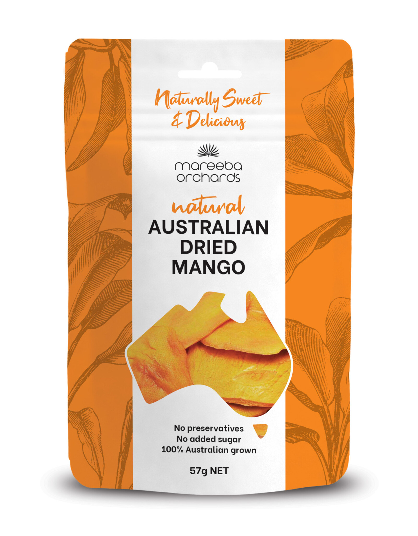 Mareeba Orchards Australian Dried Mango 57g