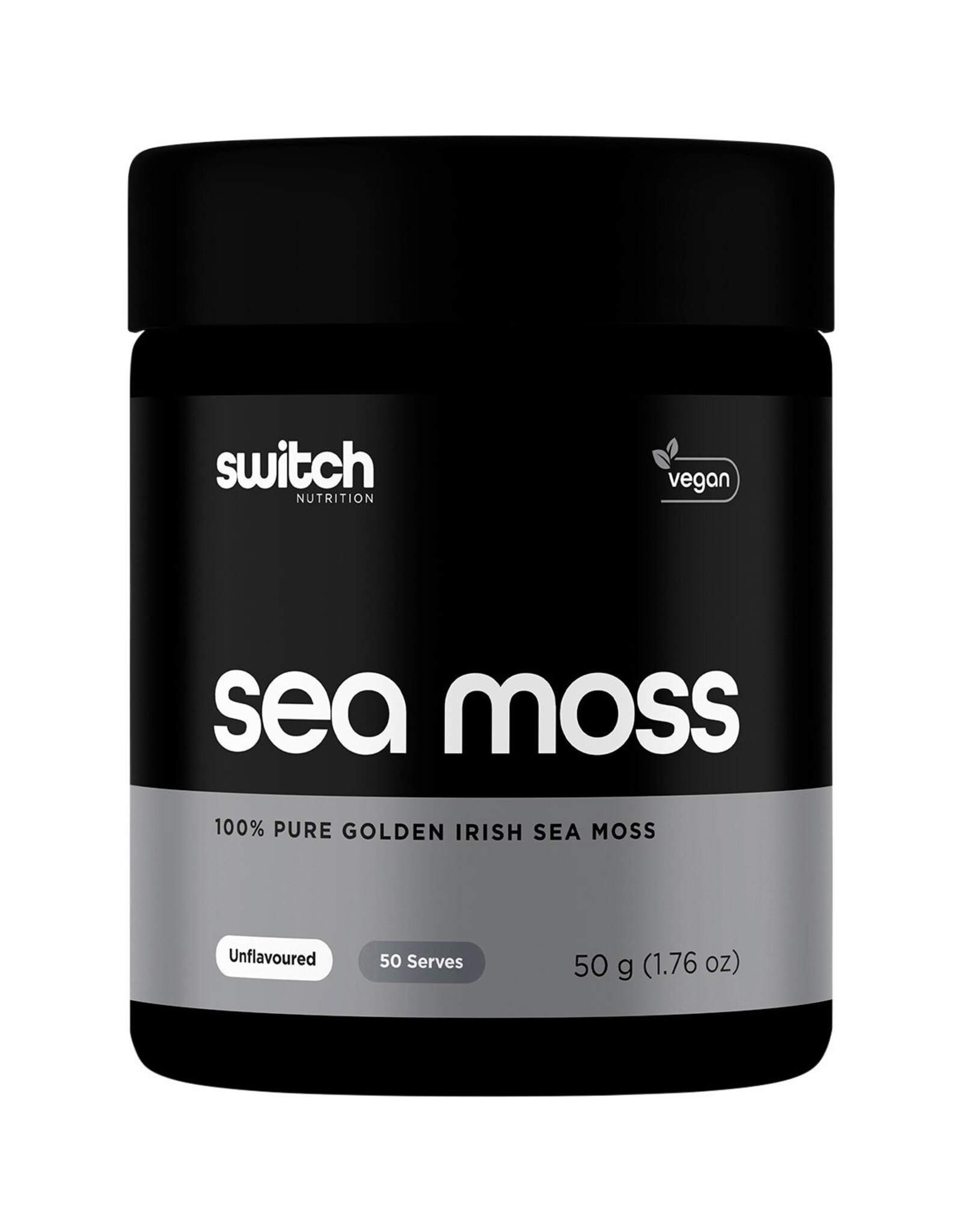 Switch Nutrition Sea Moss 100% Pure Golden Irish Sea Moss 50g